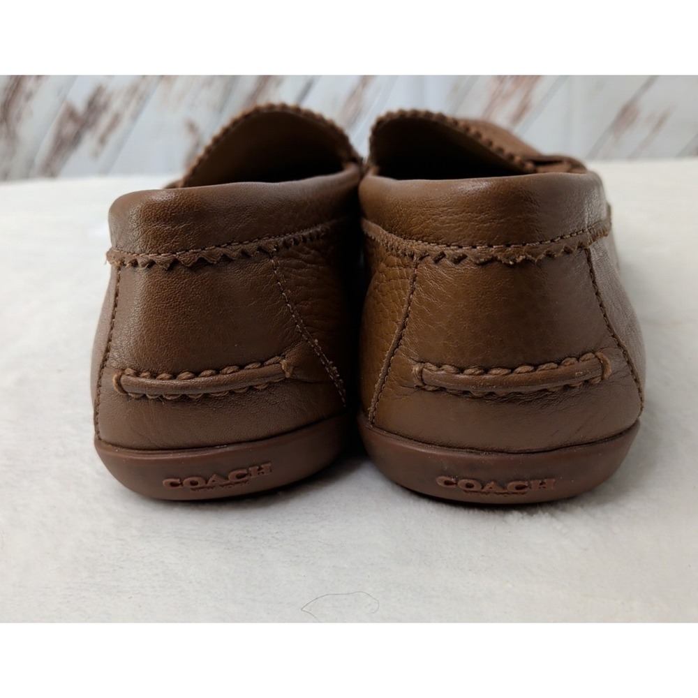 Coach Pebbles Tan Loafers - Picture 5 of 8